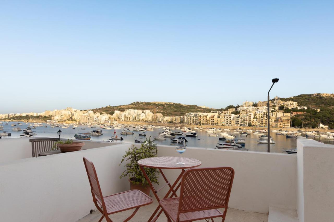 Modern Seafront 2bd With Terrace & Sea View - Xemxija Apartamento